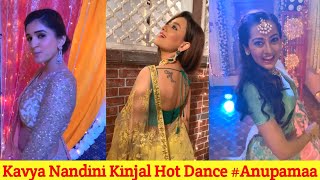 Kavya Nandini Kinjal Hot Dance Video Anupama Cast Instagram Reel Video Behind The Scenes