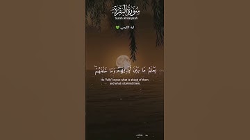 سورة البقرة🎧💚 (آية الكرسي) القارئ الشيخ إسلام صبحي #quran