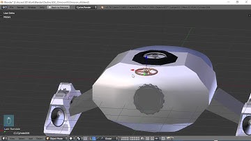 Blender For Noobs - Spaceship tutorial - Part 9 of 12