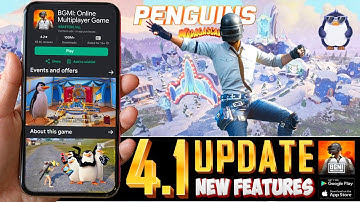 BGMI NEW UPDATE 4.1: FROSTY FUNLAND, ALL NEW FEATURES - NATURAL YT