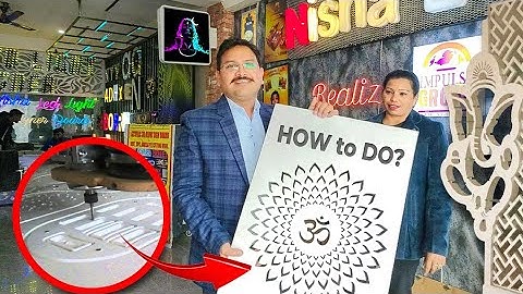 CNC Router Cutting Machine Business Startup | MDF, ACP, ACRYLIC, MDF CUTTING | @ShrijiBusinessIdeas