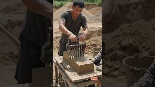 Hardwork making bricks  #makingbricks #duet #brickfactory
