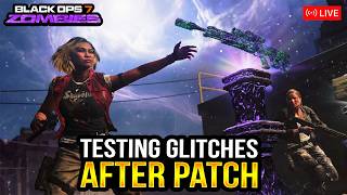 🔴 BO7 Zombies LIVE! ★ Testing Glitches After Patch! NEW Rogue Run Glitch (Season 4 Update)