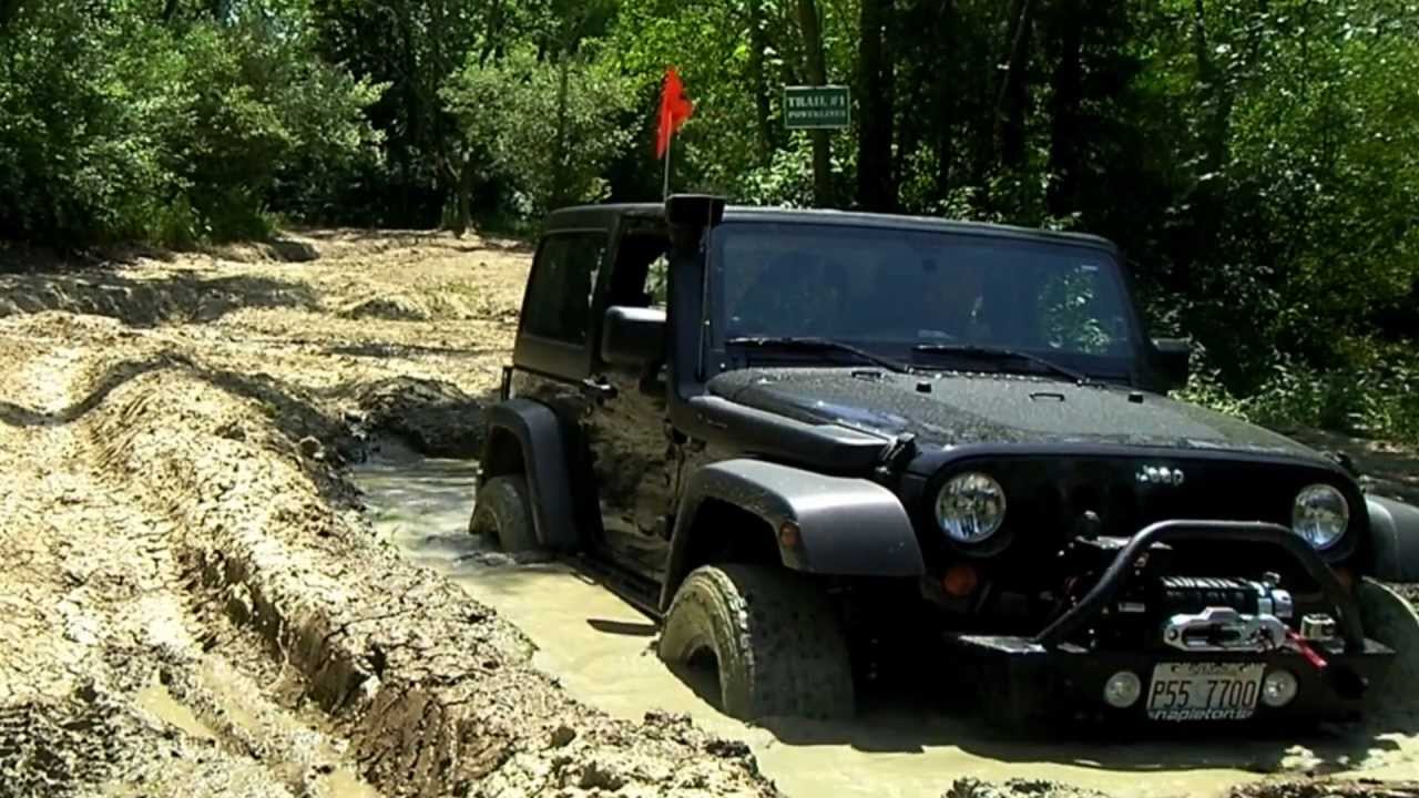 Off Roading with 2012 Jeep Wrangler Black Ops Edition - YouTube