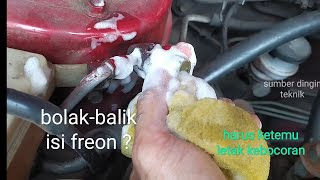 baru isi freon, sudah panas lagi? ac mobil bocor dan solusinya!