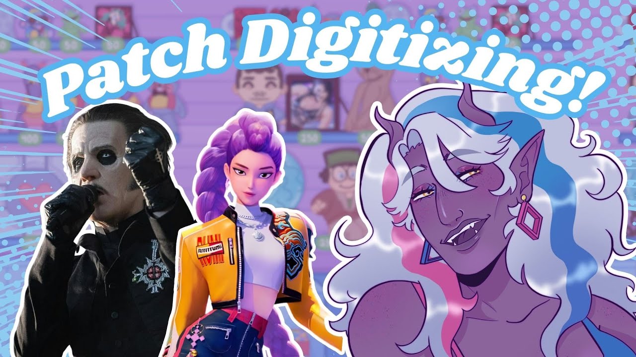 【 Cosplay Embroidery 】Ghost, Demon Hunters, and Tieflings... Oh my!