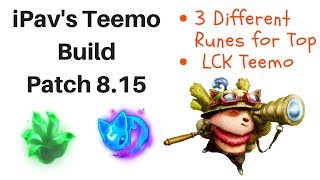 iPav's Teemo Guide [patch 8.15]