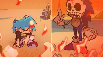 Drop And Roll(FC) | FNF Sonic exe. Rerun Drop And Roll Charted