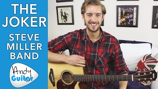 How to play THE JOKER - Steve Miller Band Guitar Lesson - How to Play on Guitar Tutorial