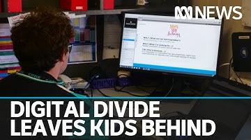 Fears the digital divide could mean disadvantaged children left behind | ABC News
