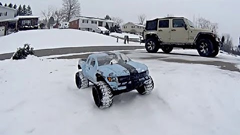 Traxxas Monster Slash - Snow Bash