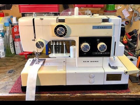 Alex Askaroff Presents the New Home Janome, Combi. What a machine