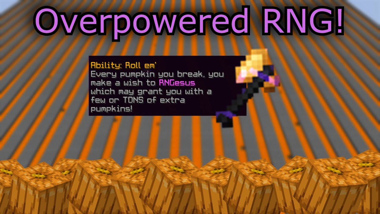 A maxed out pumpkin dicer can get you an easy gold medal! (Hypixel