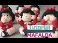 TUTORIAL MAFALDA | MAFALDAS SABIAS | PORCELANA | Como modelar #porcelanafria #biscuit