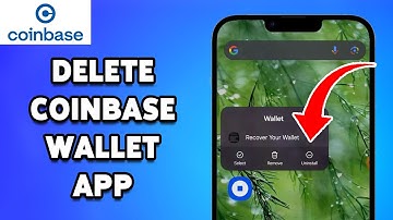 How To Delete Coinbase Wallet Application 2024 | Remove Coinbase Wallet App From Your Device