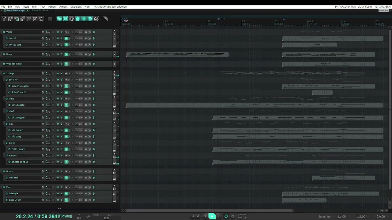 Grey Havens - LOTRO | Orchestral Transcription Study (By Ear)