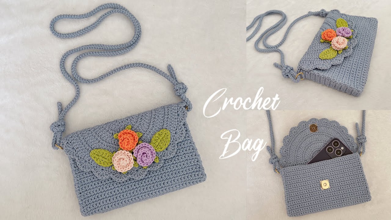 Crochet Bag | Móc túi đeo chéo