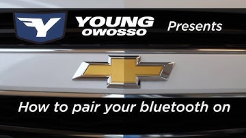 How to Pair Bluetooth on Chevrolet MyLink