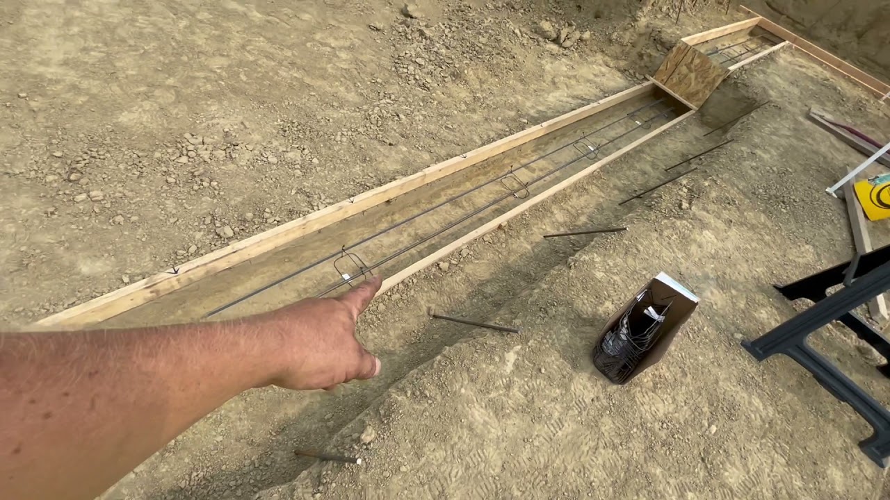 Rebar is in the Footings. Just Need an Inspector... Custom House Build