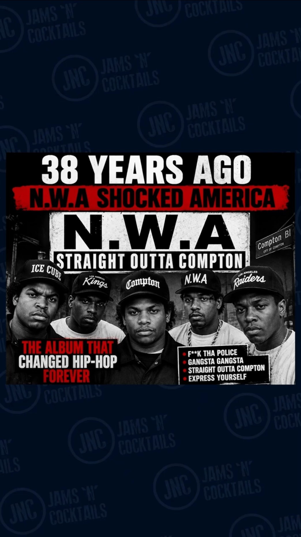 The First Gangster Rap Album to Go Platinum 🔥 #NWA #History - YouTube
