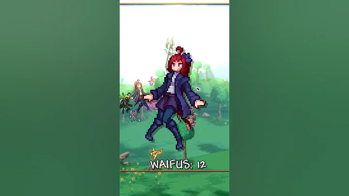 How many WAIFUS can you stack in Calamity... #terraria #calamity #shorts