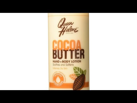 Lotion au beurre de CaCao. Qween Helene Cocoa butter