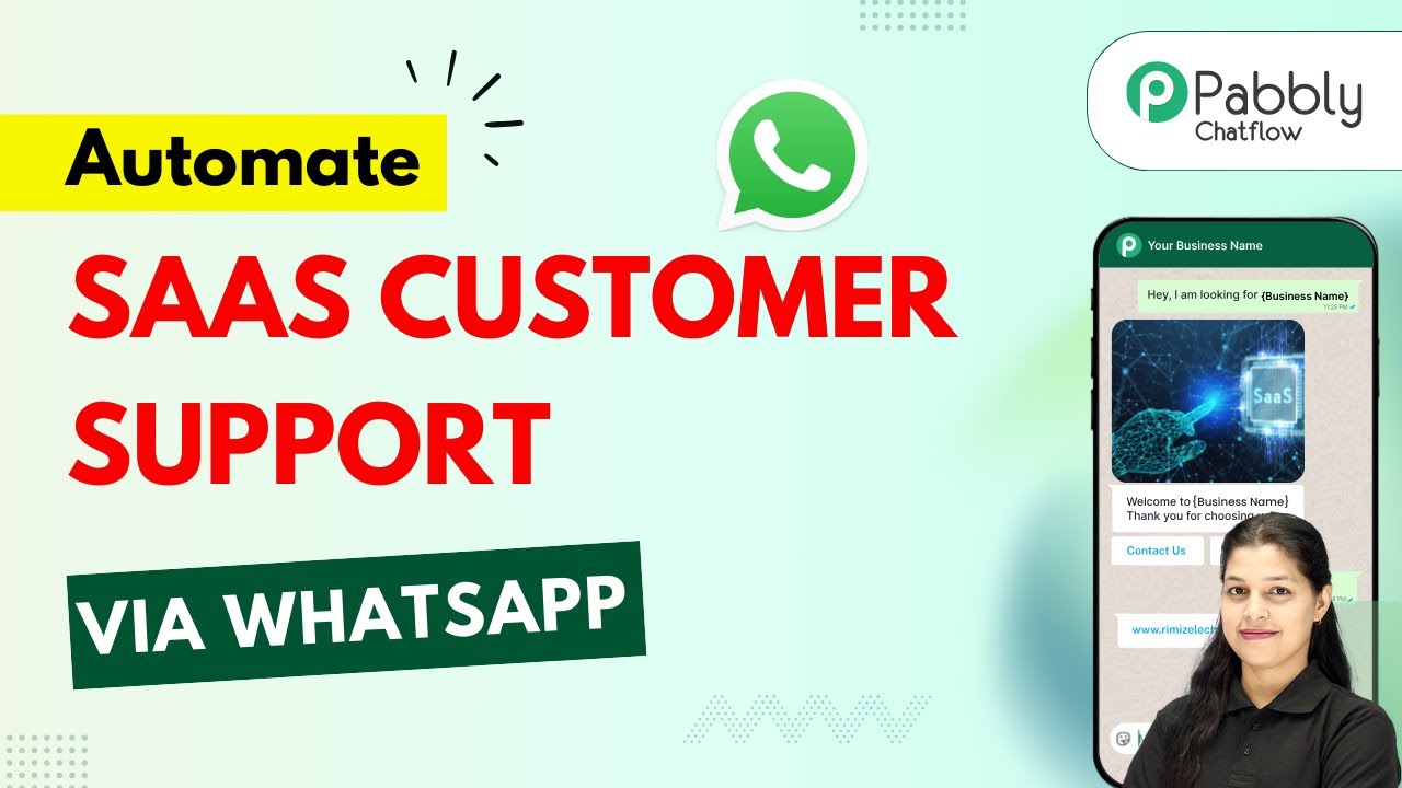 Automate SaaS Customer Support via WhatsApp