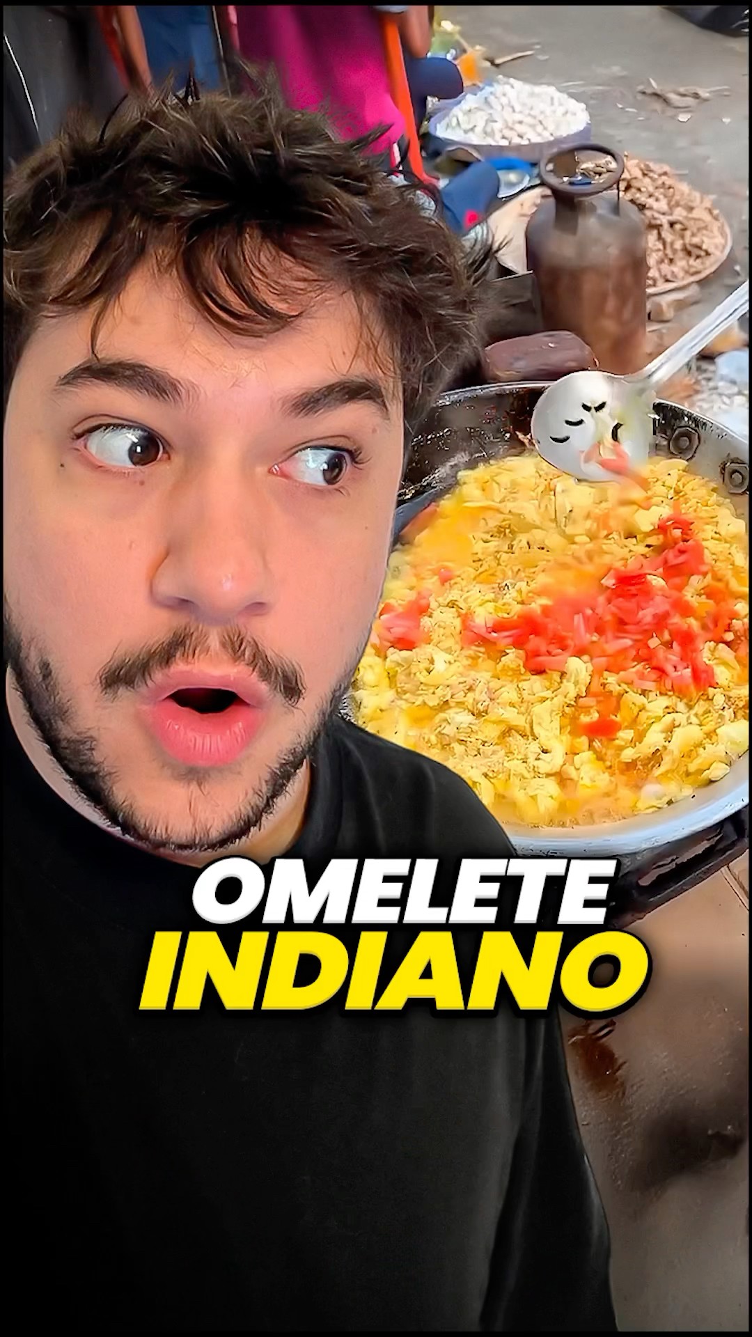 omelete indiano #livedobrino #humor #MundinhoBrino