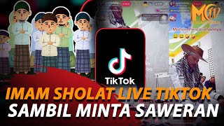 Imam Sholat Tarawih Riya' Live di Tiktok, Begini Kata MUI!