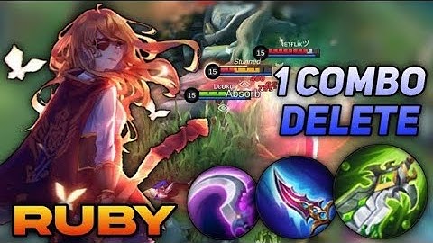 RUBY FULL DAMAGE BUILDS | RUBY FIGHTER BUILD | RUBY BEST BUILD 2022 | TOP 1 GLOBAL RUBY [ MLBB]