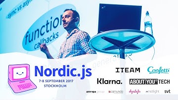 Nordic.js 2017 • Tomasz Ducin - 5 architectures of asynchronous JavaScript