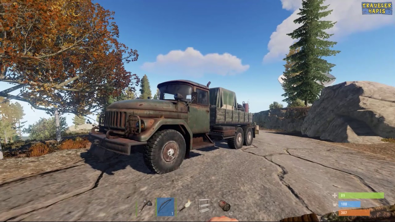 Rust игра машина