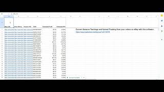 Amazon to eBay Dropshipping Leads List (Google Sheet)