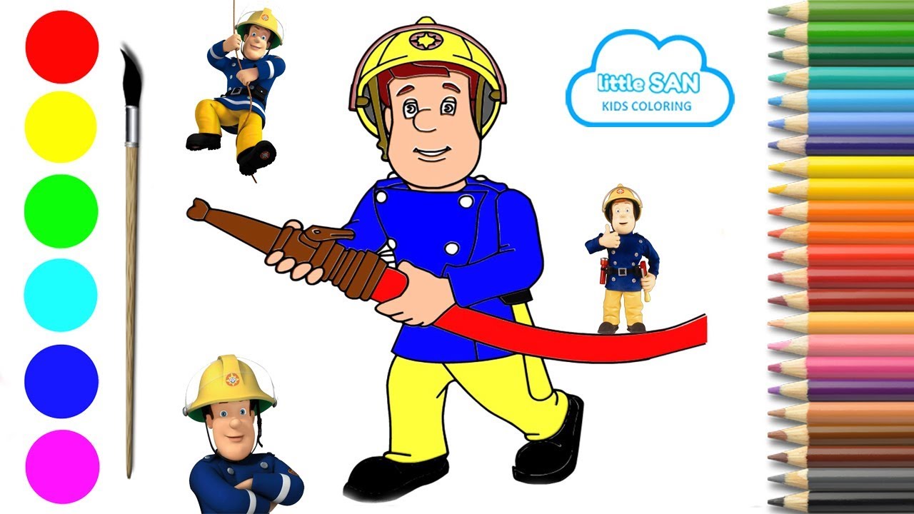 Cartoon creator lines up very special gift for real life Fireman Sam   Belfast Live
