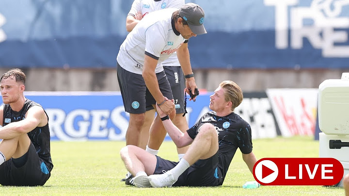 Allenamento del Napoli in DIRETTA: Beukema e De Bruyne-Lucca già on fire!  Ritiro Dimaro 2025