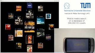 Content Based Image Retrieval: CD cover search
