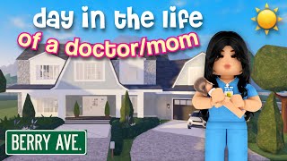 Day in the Life of a Doctor/Mom | Roblox Berry Avenue Roleplay