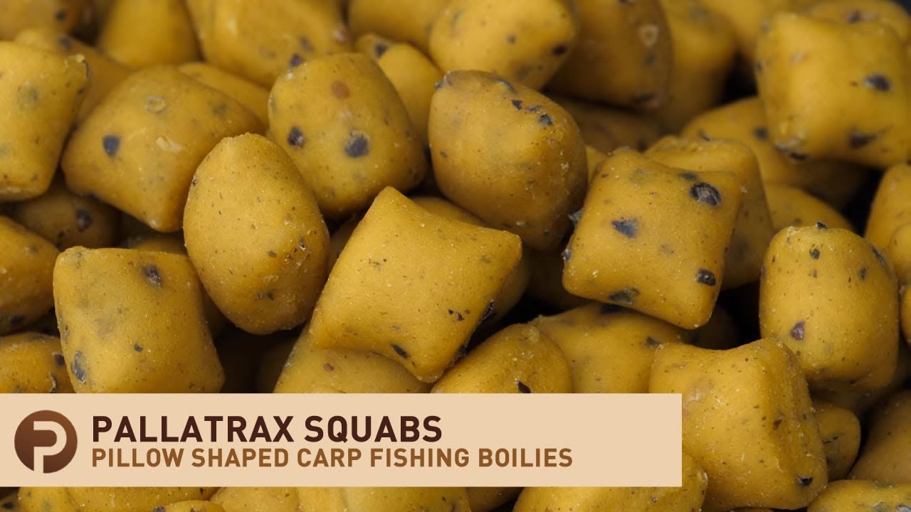 Pallatrax Squabs - Pillow Shaped Carp Fishing Boilies 