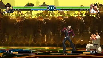 KoFXIII Corner Cross Up Off Ground Normals