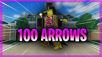 I Used 100 ARROWS And This Is What I Got! | World of Stands