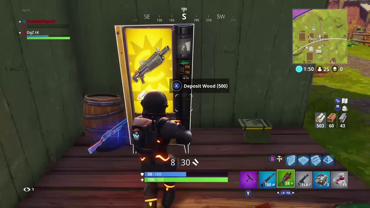 *NEW* FORTNITE VENDING MACHINE GAMEPLAY