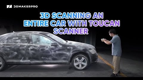 3D Scanning an entire car with Toucan Scanner