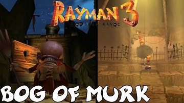 Rayman 3: Hoodlum Havoc - ALL Cages Walkthrough II - The Bog of Murk