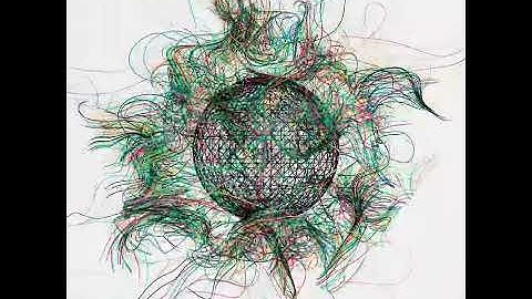 Sphere planter. Draw by openframeworks