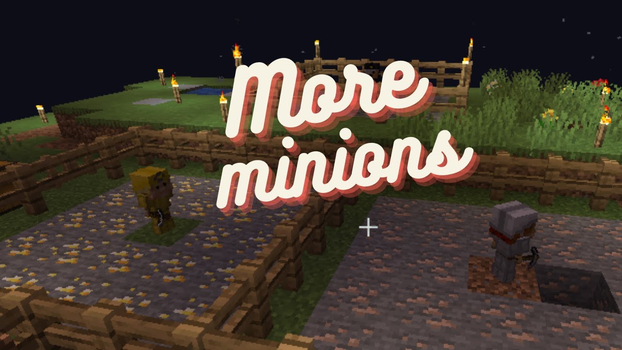 Iron and gold minion!RedeSky SkyBlock 5 YouTube