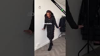 This Long Puffer Coat Is Sold Out Again Styledup For Coats Jackets Gilets