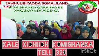 Komishanka xakamaynta cudurka Aydhiska oo tababar ku qabtay jamaacadda Edna Aadan som somaliland