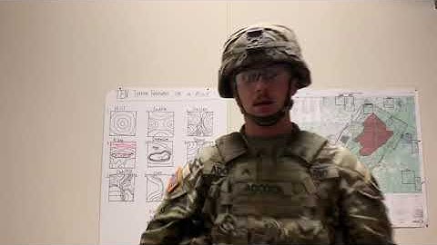 Conduct Individual Training (CIT) on Identify Terrain Features on a Map