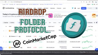 Folder Protocol.. Airdrop.. Coinmarketcap.. 2021