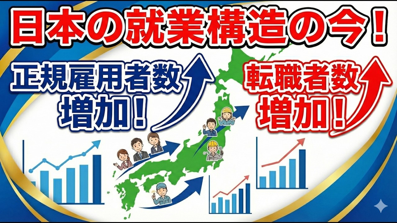 転職希望者は1000万人超え！「労働力調査」から見えた、2025年のリアルな労働市場